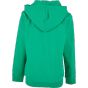 Build Your Brand Essentials Basic Kids Zip Hoody Grass green