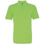 asquith & fox Men's Polo - neon_green - M