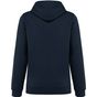Kariban Sweat-shirt à capuche contrastée à motifs unisexe navy/mariniere