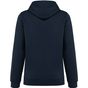 kariban Sweat-shirt à capuche contrastée à motifs unisexe navy/mariniere