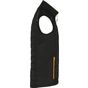 James&Nicholson Men´s Hybrid Vest black/neon_orange