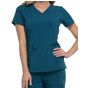 Dickies-Medical Haut cache cœur femme caribbean_blue