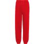 Neutral Unisex Sweatpants With Elastic Cuff red