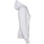 kariban sweat-shirt zippé capuche femme ash_heather