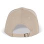 k-up Casquette avec sandwich contrasté - 6 panneaux beige/white