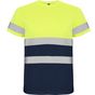 Marine/jaune fluo