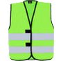 Korntex Kids Hi-Vis Functional Safety Vest Aarhus Lime green