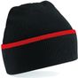 Beechfield Bonnet Teamwear black/classic_red