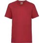 fruit of the loom Kids valueweight T red