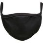 Build Your Brand Masque en coton -  Pack de 2 black