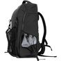 Kimood Sac anti-vol imperméable avec porte-casque noir