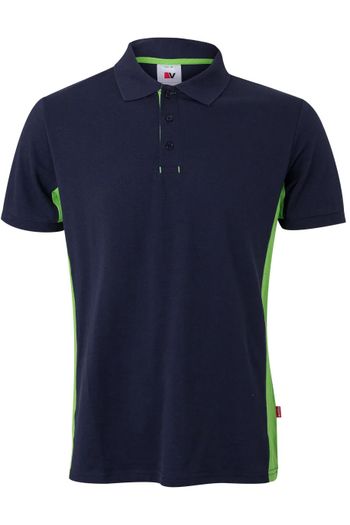 Image produit Polo bicolore manches courtes