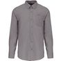 Kariban Chemise Oxford manches longues oxford_silver