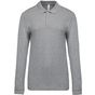Kariban Polo piqué manches longues homme  oxford_grey