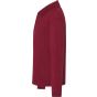 JHK Kid ls unisex polo burgundy