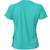 Cona Sports Ladies Rainbow Tech Tee teal