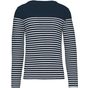 kariban marinière manches longues homme striped_navy/white