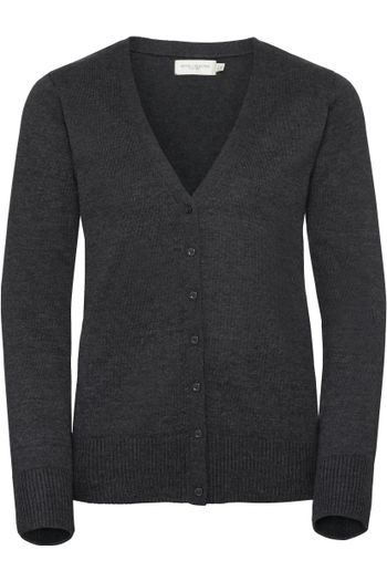 Image produit Ladies' V-Neck Knitted Cardigan