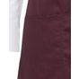 SG Accessories - Bistro BERN Women's Bib Apron burgundy