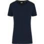 WK Designed To Work T-shirt Day To Day manches courtes femme navy/fluorescent_yellow