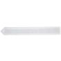 Korntex Zipper Patch White