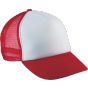 K-up Casquette Trucker enfant - 5 panneaux white/red