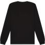 Bella Unisex jersey long sleeve tee black