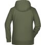 James&Nicholson Ladies´ Hoody olive