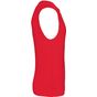 Kariban T-shirt sans manches écoresponsable homme red