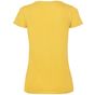 fruit of the loom Valueweight V-Neck T Lady-Fit tournesol