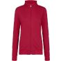 HRM Women´s Premium Full-Zip sweat Jacket Red