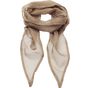 Premier Foulard en mousseline colours collection pour femme khaki