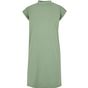Build Your Brand Ladies Turtle Extended Shoulder Dress magic_salvia