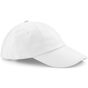 Beechfield Casquette en coton sergé épais profil bas white