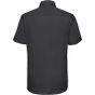 Russell Chemise Oxford cintrée manches courtes homme black