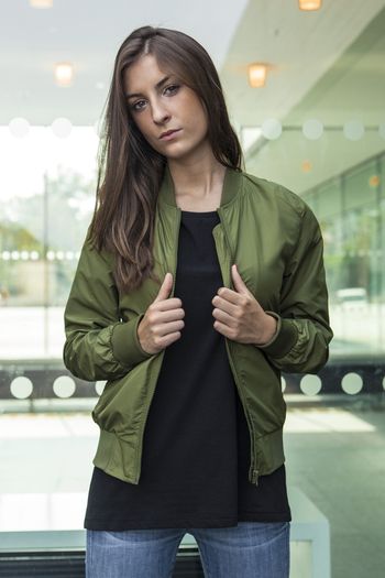 Image produit Ladies Nylon Bomber Jacket