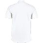 Kustom Kit Poplin Shirt Short Sleeve White
