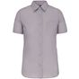 Kariban Judith - Chemise manches courtes femme silver