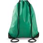 Kimood Sac à dos cordelettes kelly_green