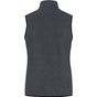 James&Nicholson Ladies´ Fleece Vest carbon/black