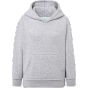 JHK Kid kangaroo sweatshirt ash_melange