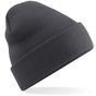 Beechfield Bonnet original à revers Polylana® gris graphite