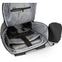 Kimood Sac anti-vol imperméable avec porte-casque noir