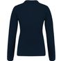 kariban Polo piqué manches longues femme  navy