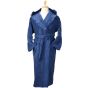 A&R Peignoir en coton bio Robezz® French navy