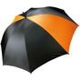 Kimood Parapluie tempête black/orange