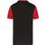 ProAct Maillot manches courtes bicolore adulte black/sporty_red