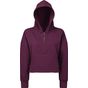 TriDri Sweat à capuche 1/2 zip pour femme Tridri® mulbery