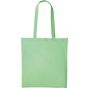 Nutshell Sac de courses en coton avec anses longues pastel_green