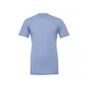 Bella Unisex heather cvc short sleeve tee heather_blue